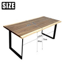 一枚風ダイニングテーブル DT-FRN-150 メーカー直送 ▼返品・キャンセル不可【他商品との同時購入不可】