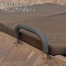 手すり付き折り畳みベッド PB-IDS メーカー直送 ▼返品・キャンセル不可【他商品との同時購入不可】