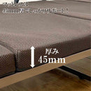 手すり付き折り畳みベッド PB-IDS メーカー直送 ▼返品・キャンセル不可【他商品との同時購入不可】