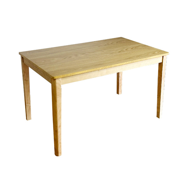 幅120cmダイニングテーブル DT120-ERN-NA メーカー直送 ▼返品・キャンセル不可【他商品との同時購入不可】