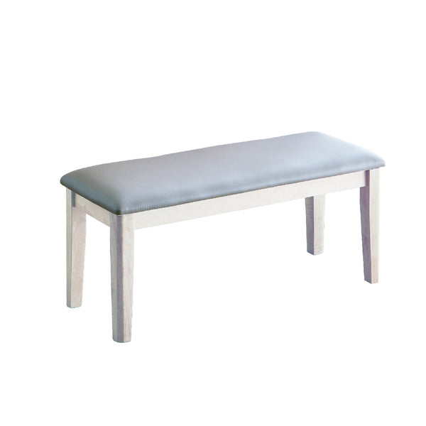 幅90cmダイニングベンチ BT-ERN-WH メーカー直送 ▼返品・キャンセル不可【他商品との同時購入不可】