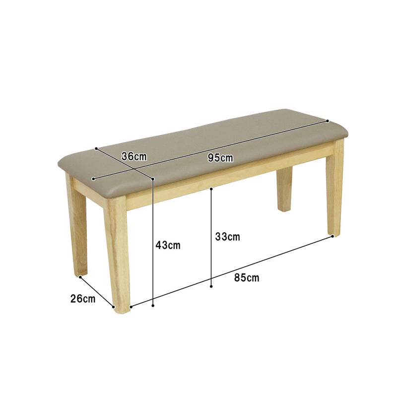 幅90cmダイニングベンチ BT-ERN-WH メーカー直送 ▼返品・キャンセル不可【他商品との同時購入不可】