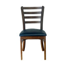 ダイニングチェアー2脚組 DCHAIR-ERN-BR メーカー直送 ▼返品・キャンセル不可【他商品との同時購入不可】