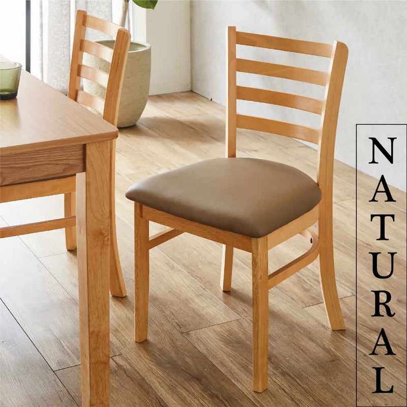 ダイニングチェアー2脚組 DCHAIR-ERN-NA メーカー直送 ▼返品・キャンセル不可【他商品との同時購入不可】