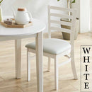 ダイニングチェアー2脚組 DCHAIR-ERN-WH メーカー直送 ▼返品・キャンセル不可【他商品との同時購入不可】