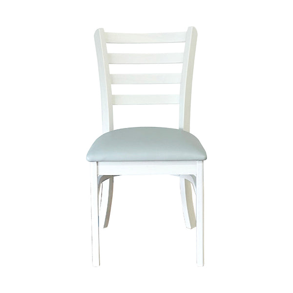 ダイニングチェアー2脚組 DCHAIR-ERN-WH メーカー直送 ▼返品・キャンセル不可【他商品との同時購入不可】