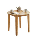 幅80cm円卓ダイニングテーブル DT80-ERN-NA メーカー直送 ▼返品・キャンセル不可【他商品との同時購入不可】