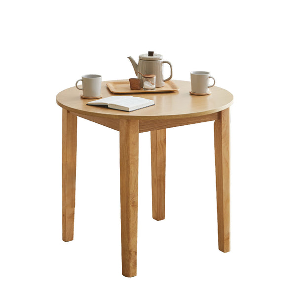 幅80cm円卓ダイニングテーブル DT80-ERN-NA メーカー直送 ▼返品・キャンセル不可【他商品との同時購入不可】