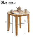 幅80cm円卓ダイニングテーブル DT80-ERN-NA メーカー直送 ▼返品・キャンセル不可【他商品との同時購入不可】