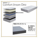厚み24cmSDポケットコイルマットレスCFDM-Deo-SD メーカー直送 ▼返品・キャンセル不可【他商品との同時購入不可】