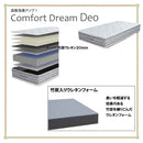 厚み24cmWDポケットコイルマットレスCFDM-Deo-WD メーカー直送 ▼返品・キャンセル不可【他商品との同時購入不可】