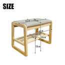 幅55cmシューズベンチBT-SHOE-BENCH-W55-NA メーカー直送 ▼返品・キャンセル不可【他商品との同時購入不可】