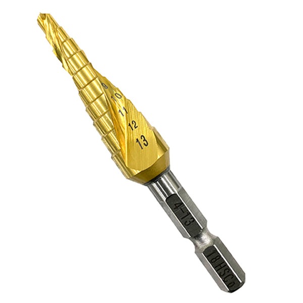 月光ステップドリル4-13 GKSTP4-13 メーカー直送 ▼返品・キャンセル不可【他商品との同時購入不可】