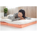 4つ折りマットレス シングル 厚み5センチ オレンジ メーカー直送 ▼返品・キャンセル不可【他商品との同時購入不可】