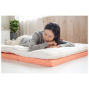 4つ折りマットレス シングル 厚み5センチ イエロー メーカー直送 ▼返品・キャンセル不可【他商品との同時購入不可】