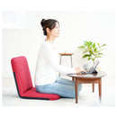 Sノーマル座椅子 14段リクライニング グレー メーカー直送 ▼返品・キャンセル不可【他商品との同時購入不可】