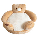 ペット用クッションベッド ねむくまベッド BED-KUMA01 メーカー直送 ▼返品・キャンセル不可【他商品との同時購入不可】