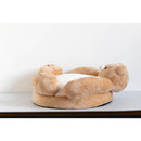 ペット用クッションベッド ねむくまベッド BED-KUMA01 メーカー直送 ▼返品・キャンセル不可【他商品との同時購入不可】