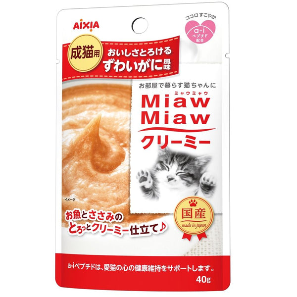 アイシア MiawMiawクリーミーずわいがに風味 40g