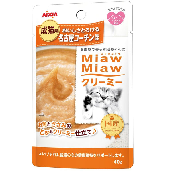 アイシア MiawMiawクリーミー名古屋コーチン風味 40g