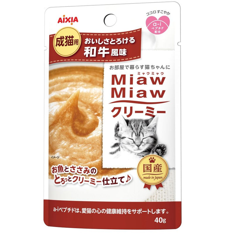 アイシア MiawMiawクリーミー和牛風味 40g