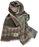 Z1149 アーガイル柄ストールブラウン BAAG-1000A 【直送品】 返品・キャンセル・他商品と同時購入は不可