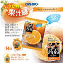 ◆オリヒロ ぷるんと蒟蒻ゼリー パウチ 温州みかん 20gX6個