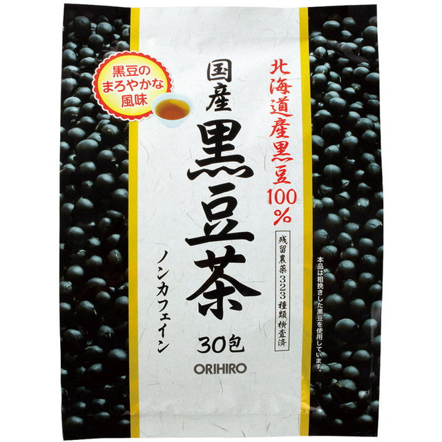 ORIHIRO 国产黑豆茶 100% 不含咖啡因 6g x 30 包