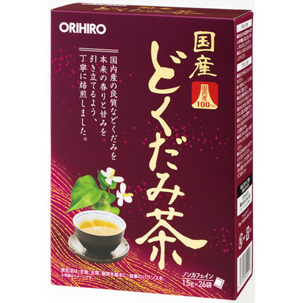 ◆Orihiro Domestic Dokudami Tea 1.5gx26 Packs