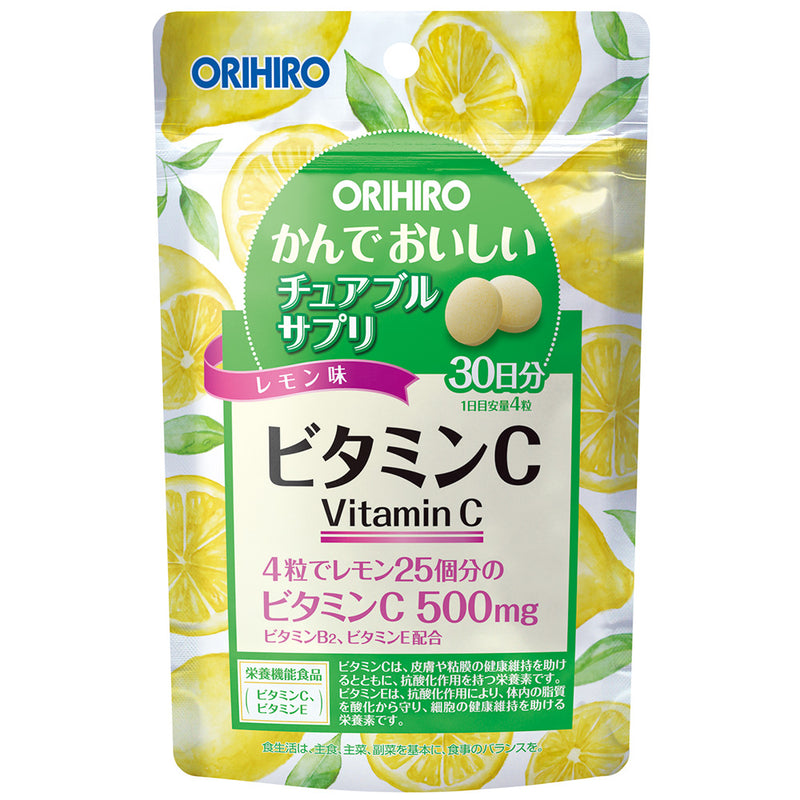 ORIHIRO 维生素 C 咀嚼片 120 粒