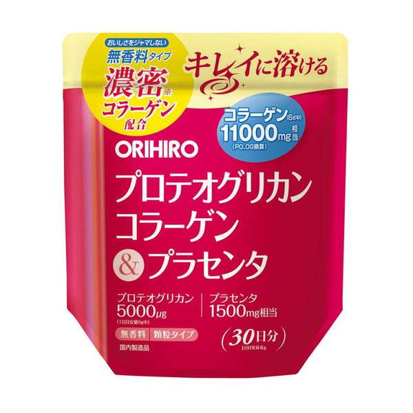 ORIHIRO Proteoglycan Collagen &amp; Placenta 180g