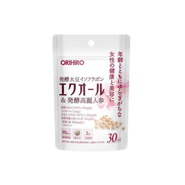 ◆Orihiro equol &amp; fermented ginseng 90 grains