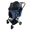 2wayペットカート デニム メーカー直送 ▼返品・キャンセル不可【他商品との同時購入不可】