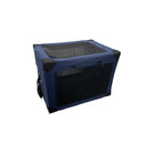 ダイヤル式コンパクトクレート ワンタッチだわんっ S ネイビー メーカー直送 ▼返品・キャンセル不可【他商品との同時購入不可】