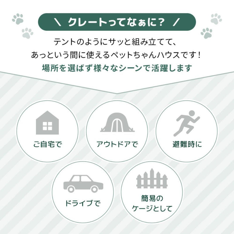 ダイヤル式コンパクトクレート ワンタッチだわんっ S ネイビー メーカー直送 ▼返品・キャンセル不可【他商品との同時購入不可】