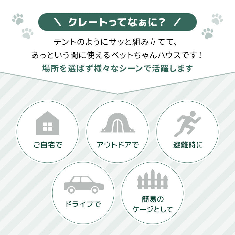 ダイヤル式コンパクトクレート ワンタッチだわんっ M ネイビー メーカー直送 ▼返品・キャンセル不可【他商品との同時購入不可】