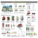 Zショーティーミニレイアウトセット （トンネルタイプ）専用延長情景セット 【直送品】 返品・キャンセル・他商品と同時購入は不可