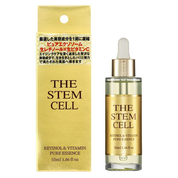 THE STEM CELL レチノール＆ビタミン ピュアエッセンス 55ml