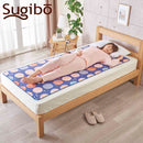 肌に優しい綿素材の電気毛布 日本製 SB20MSL03 紺桔梗 メーカー直送 ▼返品・キャンセル不可【他商品との同時購入不可】