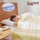 カバー付き大きめサイズの電気毛布 日本製 SB22KW27 Y メーカー直送 ▼返品・キャンセル不可【他商品との同時購入不可】