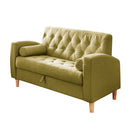 収納庫付き2人掛ソファ SO-03-BE メーカー直送 ▼返品・キャンセル不可【他商品との同時購入不可】