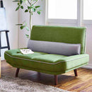 引っかき傷に強い2人掛けソファ SO-ROND-GR メーカー直送 ▼返品・キャンセル不可【他商品との同時購入不可】