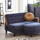 収納庫付コンパクトカウチソファ SO-05KDX-NV メーカー直送 ▼返品・キャンセル不可【他商品との同時購入不可】