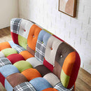 2人掛カラフルパッチワークソファ SO-PF メーカー直送 ▼返品・キャンセル不可【他商品との同時購入不可】