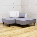 2口コンセント付きカウチソファ SO-27-IV メーカー直送 ▼返品・キャンセル不可【他商品との同時購入不可】