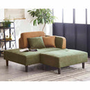 2口コンセント付きカウチソファ SO-27DX-GR メーカー直送 ▼返品・キャンセル不可【他商品との同時購入不可】