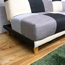 背もたれ2WAYパッチワークソファーベッド SO-32-MO メーカー直送 ▼返品・キャンセル不可【他商品との同時購入不可】