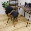 ミッドセンチュリー風デザインチェアー CC-02-BK メーカー直送 ▼返品・キャンセル不可【他商品との同時購入不可】
