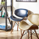 ミッドセンチュリー風デザインチェアー CC-02-NV メーカー直送 ▼返品・キャンセル不可【他商品との同時購入不可】