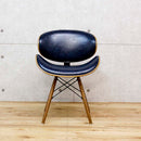 ミッドセンチュリー風デザインチェアー CC-02-NV メーカー直送 ▼返品・キャンセル不可【他商品との同時購入不可】